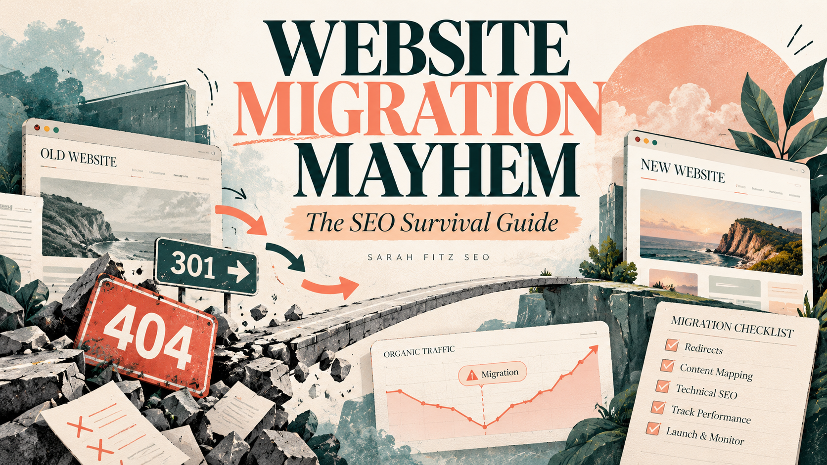 The Ultimate SEO Website Migration Checklist: Expert Migration Tips to Protect Your Rankings, Traffic & Revenue cover image